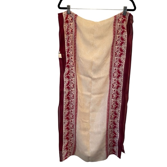 PAISLEY Scarf 100% Rayon - Picture 2 of 7